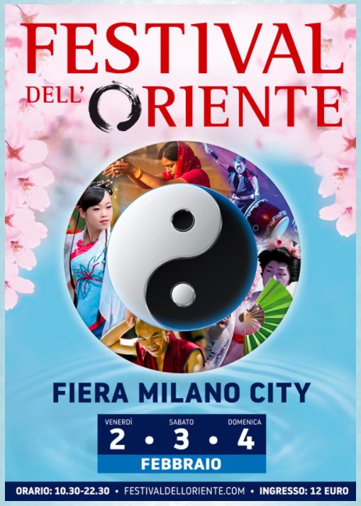 Ecco la locandina del Festival dell'Oriente a Milano