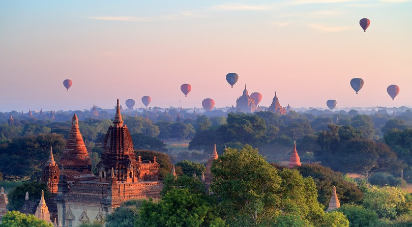 Nella magia del Myanmar
