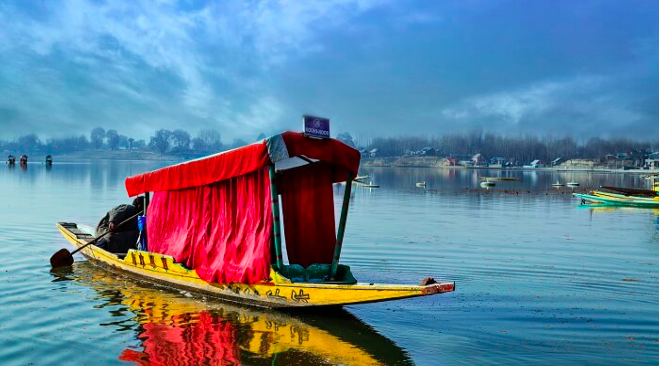 India, Kashmir, lago Dal, Srinagar