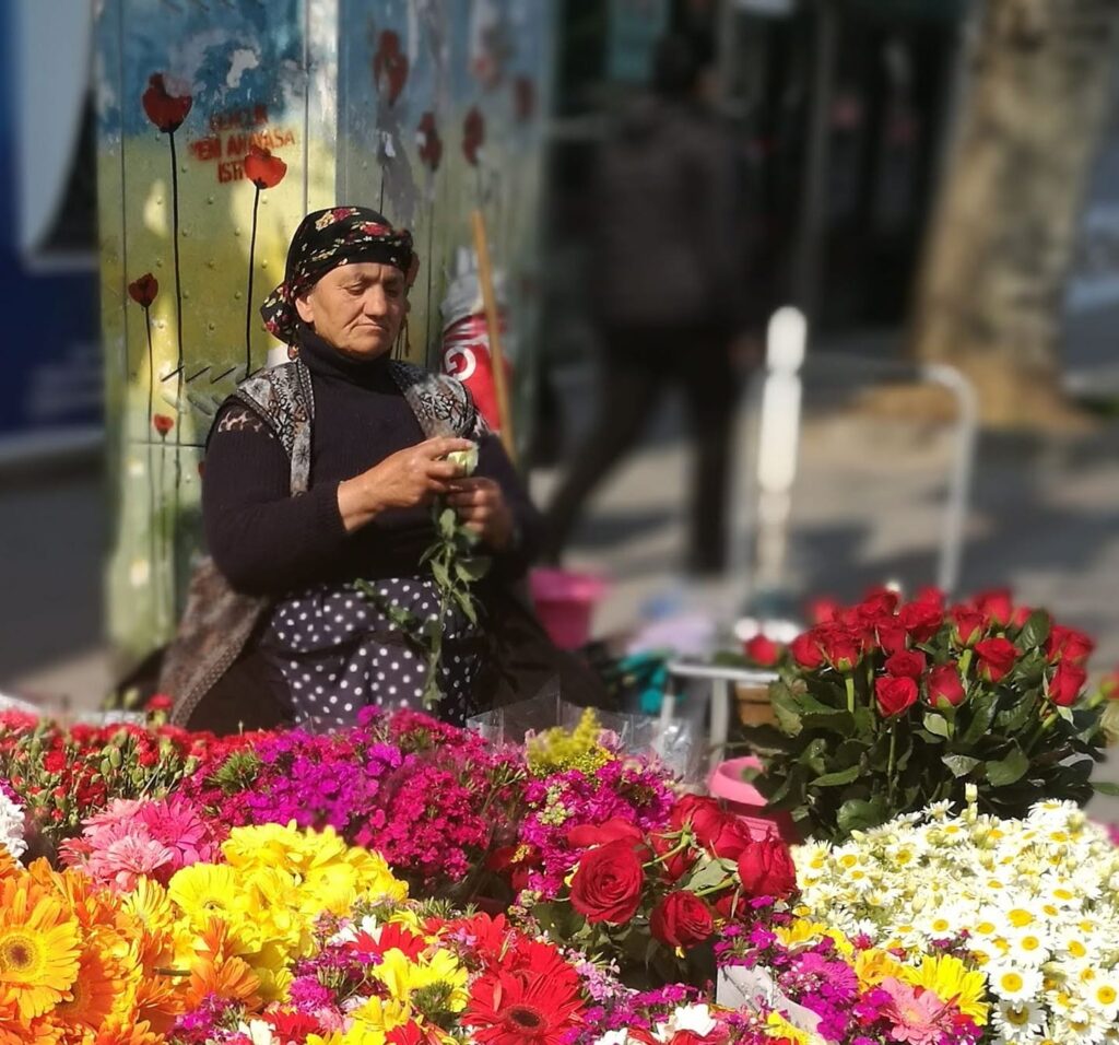 Turchia, Istanbul, Hatice la fioraia di Şişli